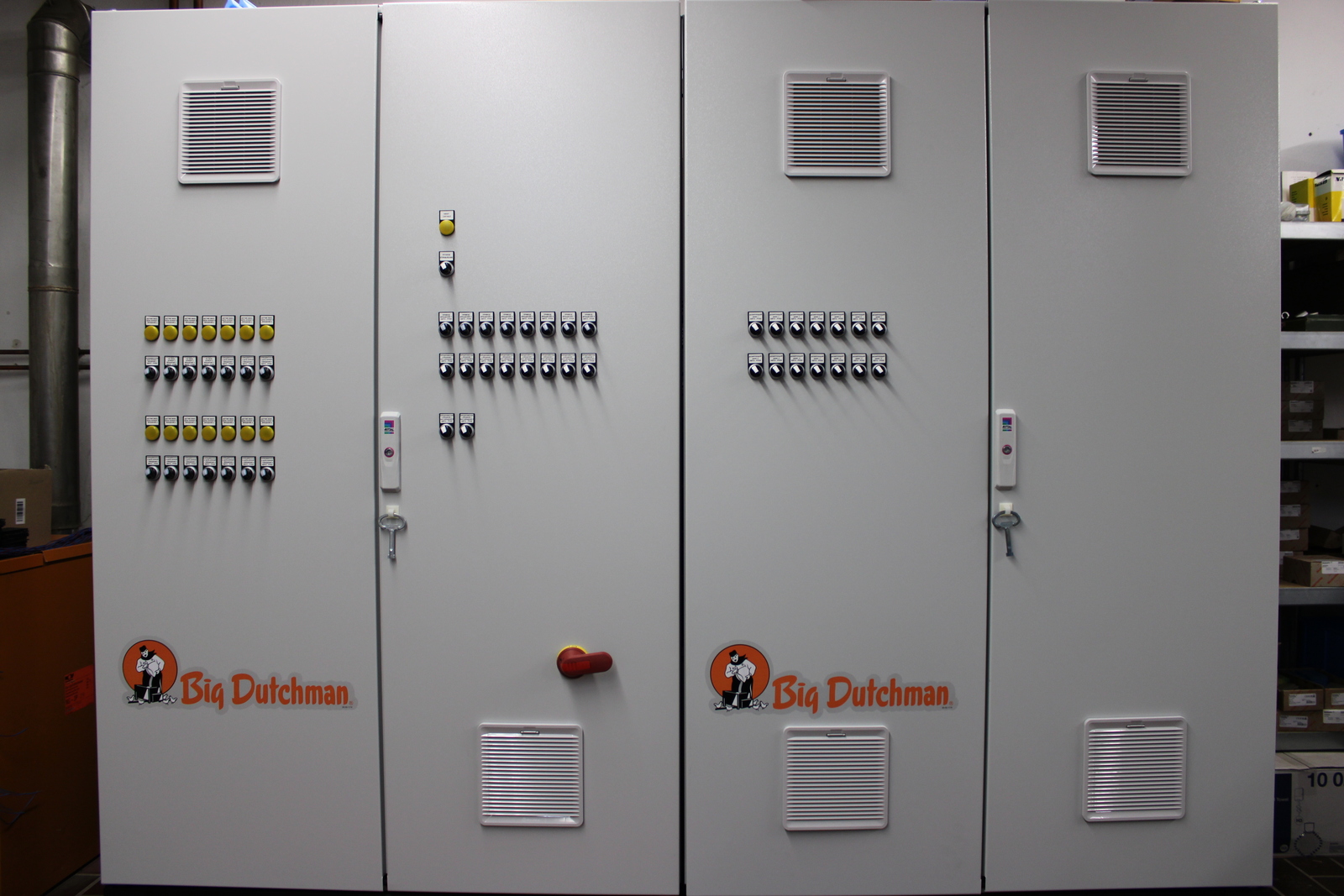 Control cabinet FarmFeedingPro 8xKREIS 14xFlexVey Omskij LP4